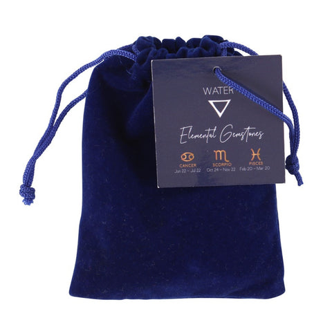Four Elements Zodiac Crystal Tumblestone Sets