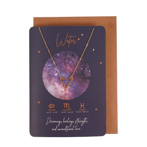 Four Elements Zodiac Necklace