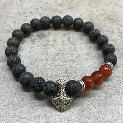 Lava Gem Stone Bracelets