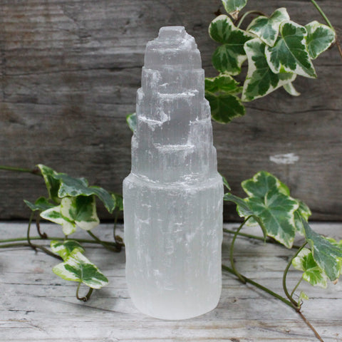 Natural Selenite Towers - The Honesty Crystal