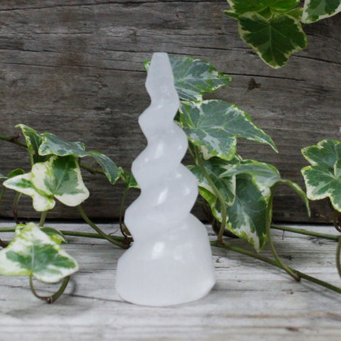 Natural Selenite Towers - The Honesty Crystal