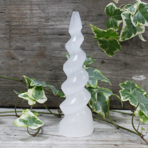 Natural Selenite Towers - The Honesty Crystal