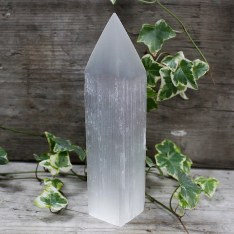 Natural Selenite Towers - The Honesty Crystal