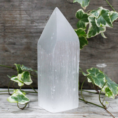 Natural Selenite Towers - The Honesty Crystal