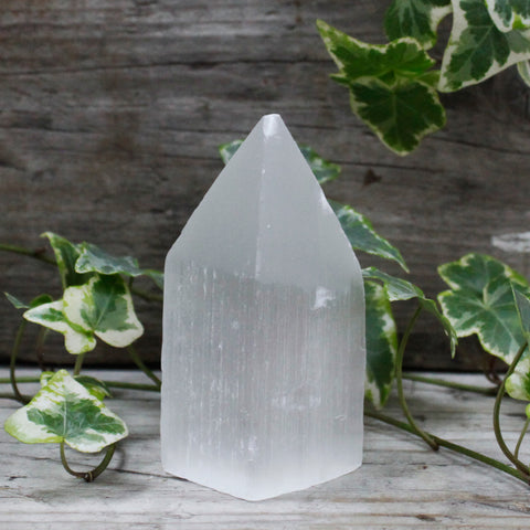 Natural Selenite Towers - The Honesty Crystal