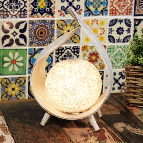 Natural Coconut Lamp