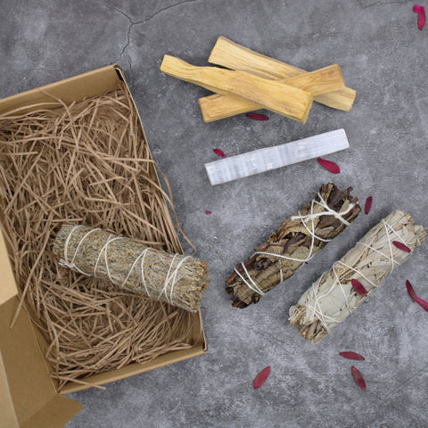 Home Energy Cleansing & Smudging Kit