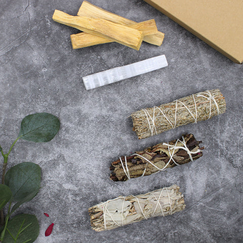 Home Energy Cleansing & Smudging Kit