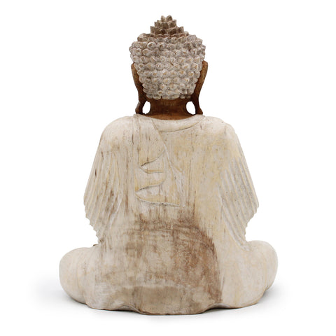 Buddha Statue Whitewash - Teaching Transmission