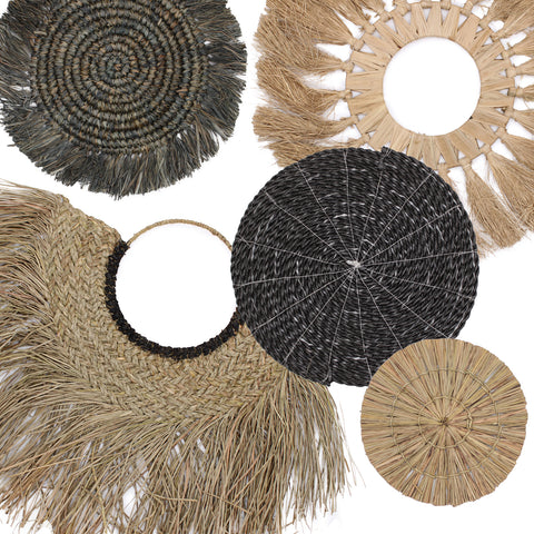 Natural Wall Art - Bintang Collection -Set of 6