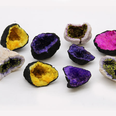 Coloured Calcite Geodes