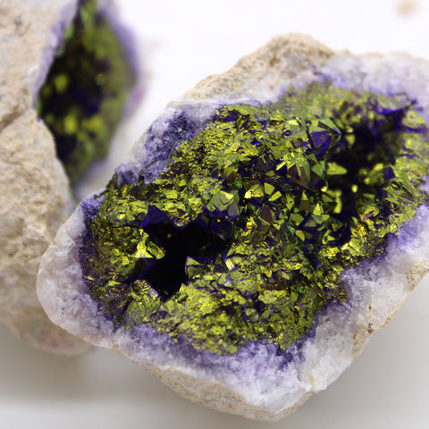 Coloured Calcite Geodes