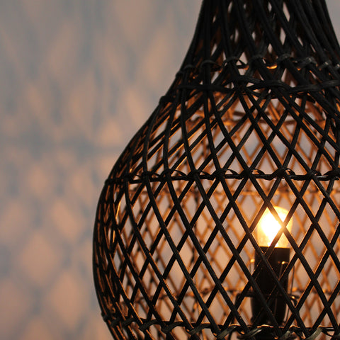 Rattan Table Lamps