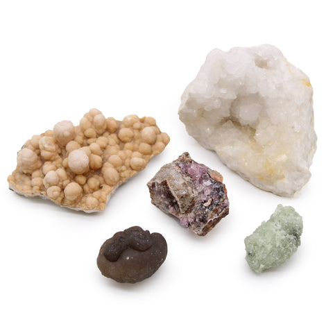 Rare Mineral Specimens - Pack of 5