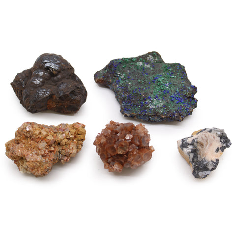 Rare Mineral Specimens - Pack of 5