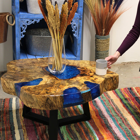 Tamarind & Resin Coffee Table