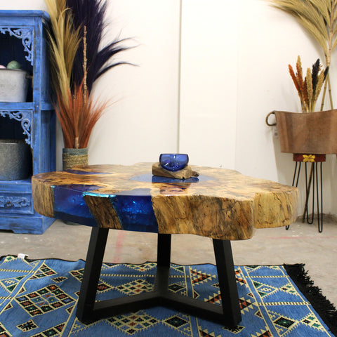 Tamarind & Resin Coffee Table