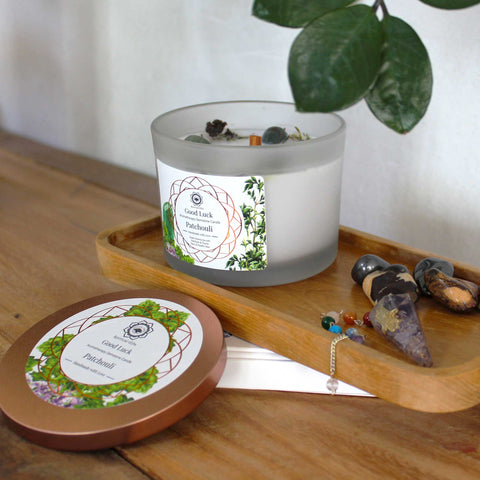 Chakra Aromatherapy Gemstone Candle