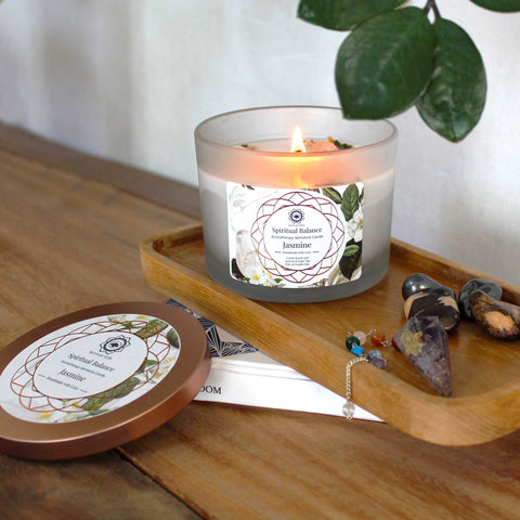 Chakra Aromatherapy Gemstone Candle