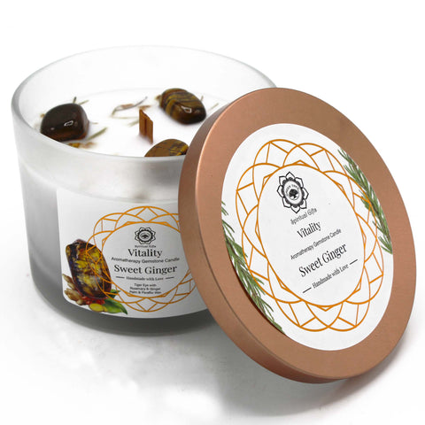 Chakra Aromatherapy Gemstone Candle