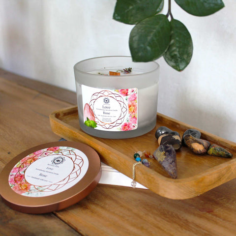 Chakra Aromatherapy Gemstone Candle