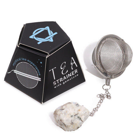 Raw Gemstone Tea Strainer