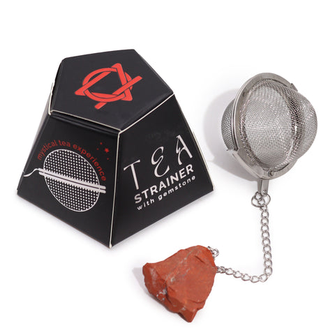 Raw Gemstone Tea Strainer