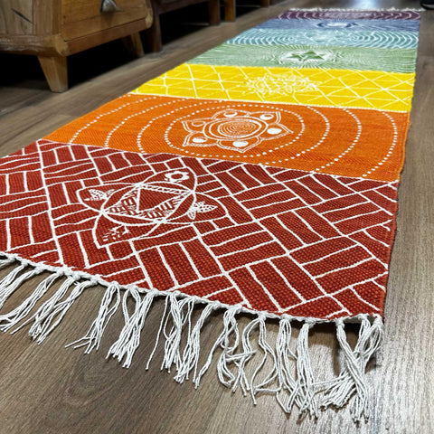 Seven Chakra Yoga Rug - 60x200cm
