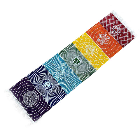 Seven Chakra Yoga Rug - 60x200cm