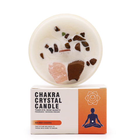 Chakra Healing Crystal Candles