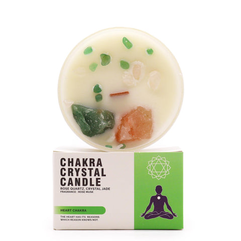 Chakra Healing Crystal Candles