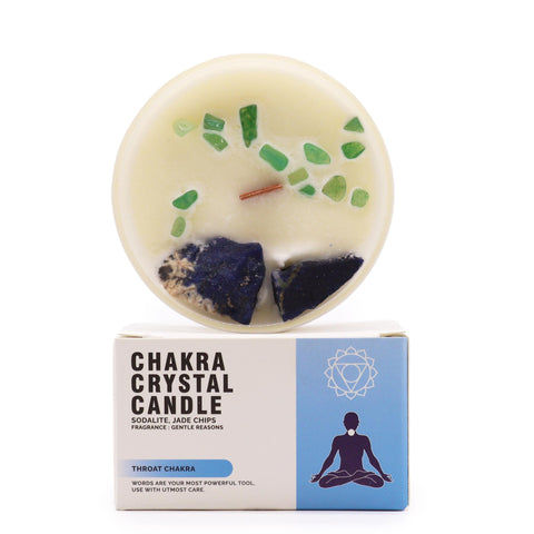 Chakra Healing Crystal Candles