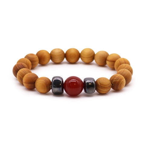 Cedarwood Chakra Crystal Bangles Bracelets
