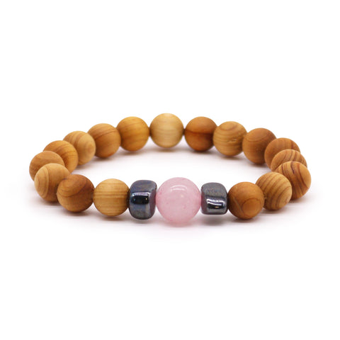 Cedarwood Chakra Crystal Bangles Bracelets