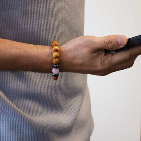 Cedarwood Chakra Crystal Bangles Bracelets
