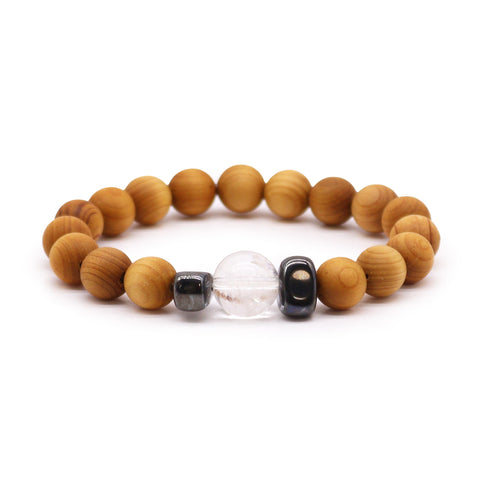 Cedarwood Chakra Crystal Bangles Bracelets
