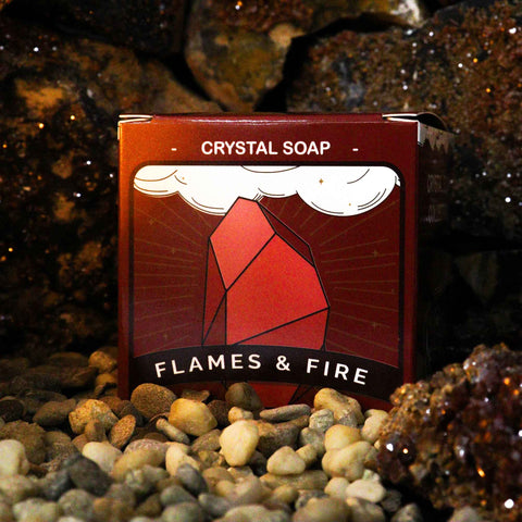Crystal Gemstone Elemental Soaps