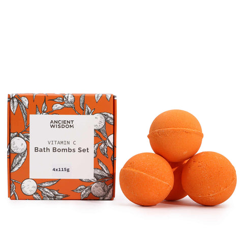 Vitamin C Infused Bath Bomb with Essential Oils
