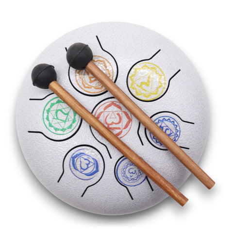 Hapi Steel Tongue Drum Drum -  7 Chakra