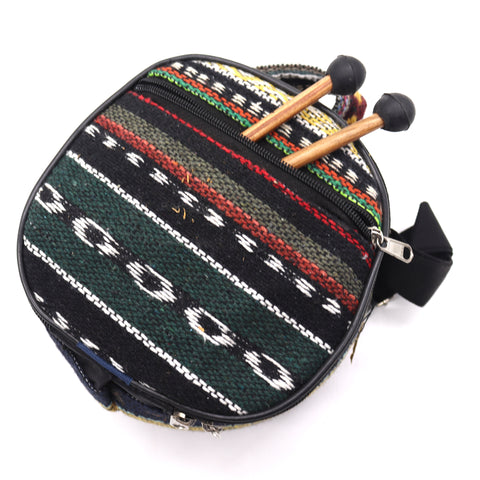 Large Hapi Drum Om Violet- 22x18cm