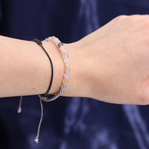 Astrological Zodiac Crystal Candles with Gemstone Bracelet Gift Set