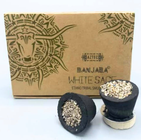 Banjara Ethno Tribal Smudge & Resin Cups