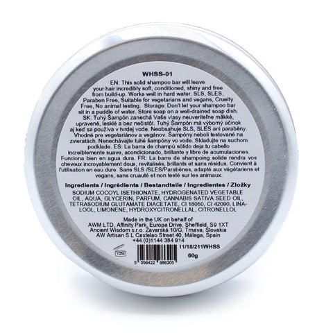 Wild Hare Solid Shampoo & Conditioner 60g - Orchid & Hemp Seed Oil