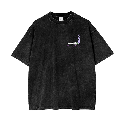 ‘This Too Shall Pass’ Acid Wash T-Shirt