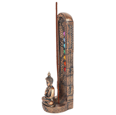 Chakra & Buddha Resin Incense Holder