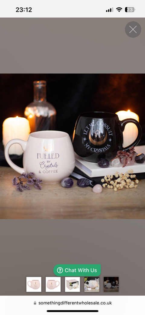 ‘Let Me Consult My Crystals’ Mug