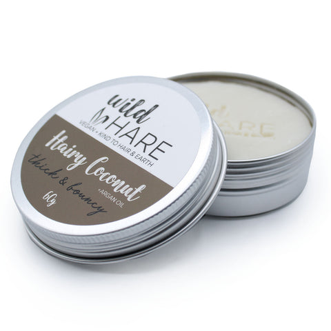 Wild Hare Solid Shampoo & Conditioner 60g - Hairy Coconut & Argan Oil