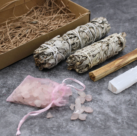 Energy Cleansing & Smudging Kit - Meditation
