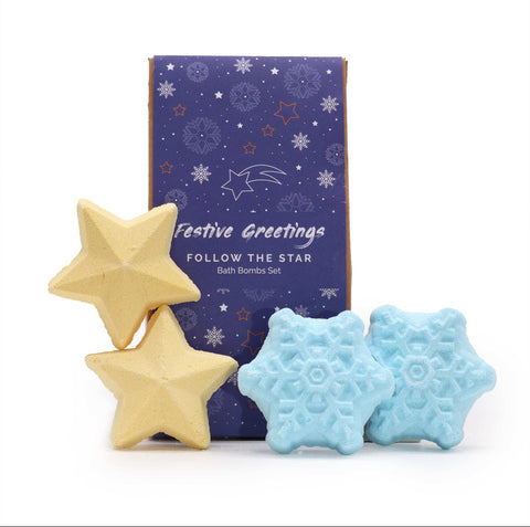 Follow the Star Christmas Bath Bomb Gift Pack