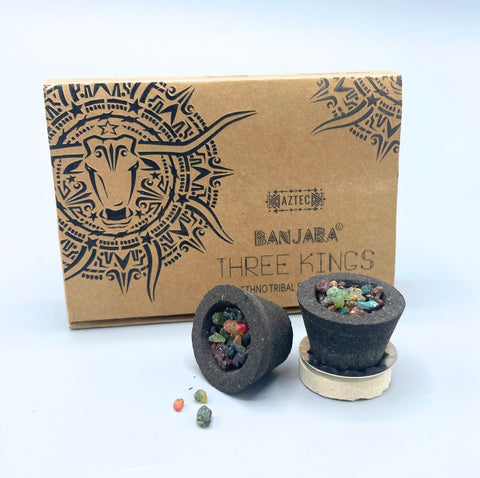 Banjara Ethno Tribal Smudge & Resin Cups